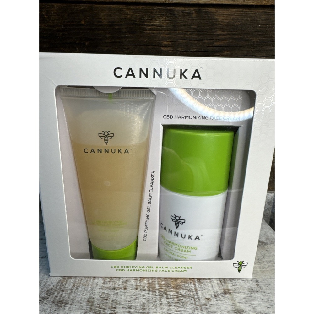 Cannuka Gel Balm‎ Cleanser + Face Cream Set | MSRP = $38